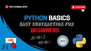 Python Basics - Easy Subtraction for Beginners
