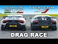Lamborghini Huracan STO v Aventador SVJ DRAG RACE