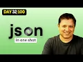 Learn JSON in ONE Complete JSON Tutorial for Beginners in Hindi