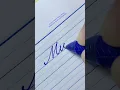 Mum in Cursive Writing How to write in cursive Cursive Handwriting Practice Cursive Letters