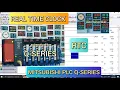 GX Works2 Real time clock RTC Mitsubishi PLC Q-Series with simulation