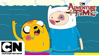 Finn's Birthday Train Turns SCARY! 🎈🚂 | Adventure Time | Cartoon Network