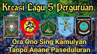 Download KREASI !!!  Lagu 5 Perguruan paling terkenal |  Madiun kampung pesilat Indonesia | MP3