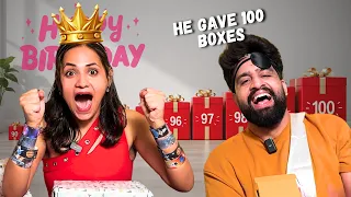 I opened 100 mystery boxes on my birthday