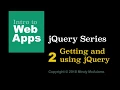 jquery 02 - Getting and using the jQuery library