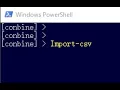Combine csv files using powershell