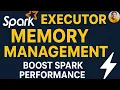 Spark Executor Memory Management Explained Optimize Executors Cores Memory Data Engineering