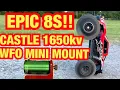 Xmaxx CASTLE 1650 WFO Mini Motor Mount