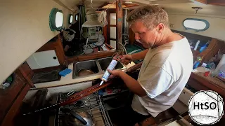 Completing Furlex installation; prepping for new stove |  Ep. 307