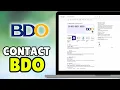 How To BDO Customer Service Using Mobile Phone Philippines - Full Guide