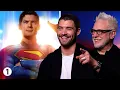 Download Lagu Superman's David Corenswet and James Gunn on being a nerd and getting hung by your underwear