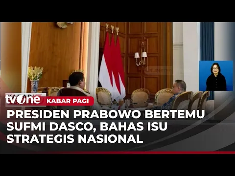 Presiden Prabowo Bertemu Sufmi Dasco Membahas Sejumlah Topik
