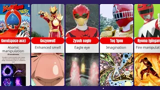 All RED Super Sentai And Their SPECIAL ABILITIES