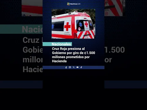 Cruz Roja presiona al Gobierno por giro de ¢1.500 millones prometidos por Hacienda