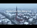 Drohnenflug im Stadtteilzentrum Westkreuz Heilandskirche in Leipzig Plagwitz | FPV Drone one Shot