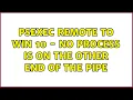 PSEXEC remote to Win 10 - No process is on the other end of the pipe