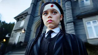 ملخص مسلسل وينزداي الجزء التالت بترجع وبتقرر تنتقم من الوحش قبل ما يهرب 