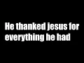 Chris Stapleton - Daddy doesn't pray anymore  ( Lyric Video )