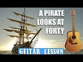 Download Lagu How to play A Pirate Looks At Forty : Jimmy Buffett : Fun Easy Guitar Song : Play Along!