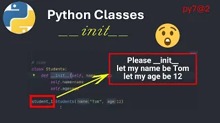 py7 2 Python Classes and Attributes Explained init Method Tutorial with Examples Beginner Friend