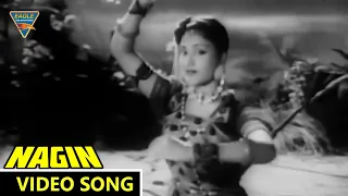 man dole mera tan dole video song nagin 1954 movie vyjayanthimala pradeep eagle mini
