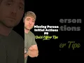 MISSING PERSON Submit To These Databases