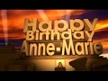 Happy Birthday Anne Marie