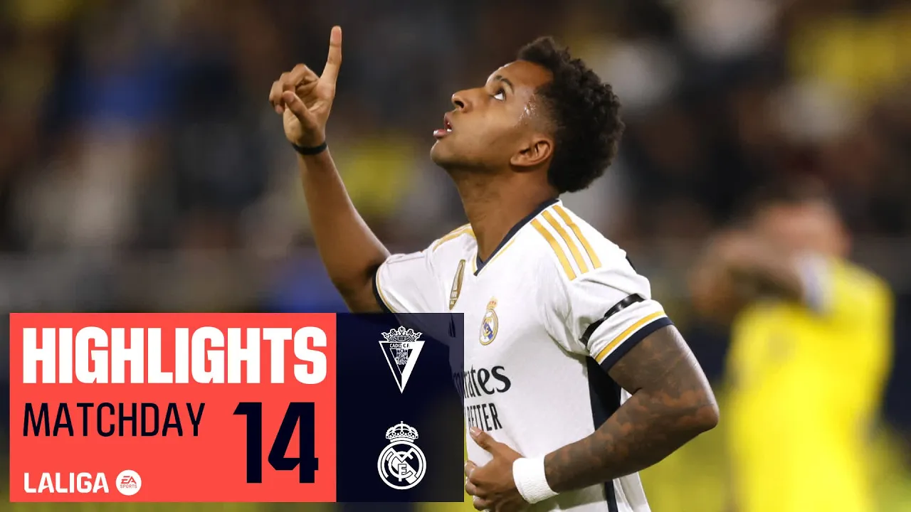 CÁDIZ CF - REAL MADRID 0-3 | HIGHLIGHTS | Rodrygo ...