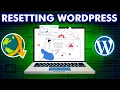 Reset WordPress Website To Default Settings