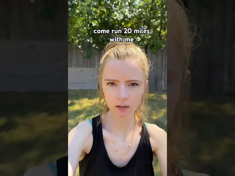 Run 20 miles with me!
