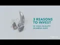 Ensuring a Sound Investment 3 Reasons to Choose High-Quality Hearing Aids With Miracle-Ear