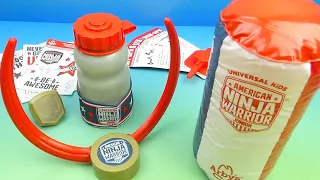 2021 AMERICAN NINJA WARRIOR Jr. set of 7 ARBY'S COLLECTIBLES VIDEO REVIEW