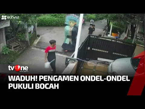 Tanpa Alasan yang Jelas, Pengamen Ondel-Ondel Tiba-Tiba Pukuli Bocah