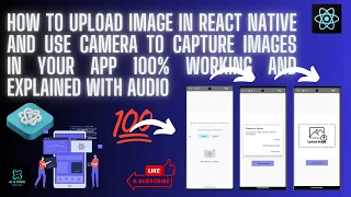 How to upload Image in React native React Native Image Picker React Native Camera React Native