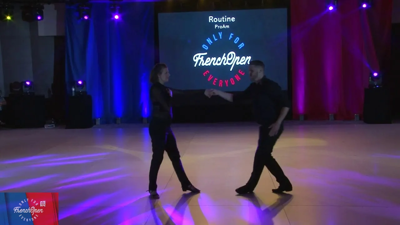 FOWCS 2019 ProAM Routine GOLD Arnaud Perga & Charlene Tournier