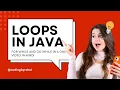 Java Loops Explained For While Do-While Beginner to Advanced in Hindi