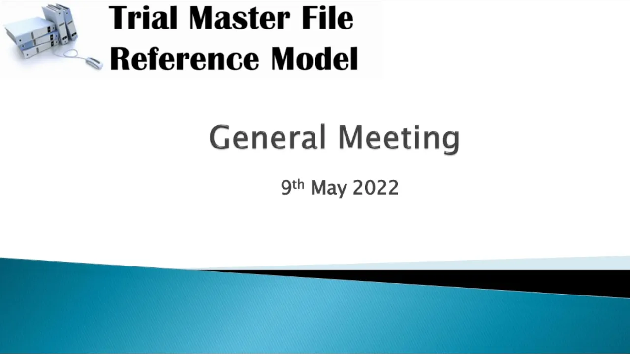 2022-05-09 TMF Reference Model General Meeting, 09 May 2022