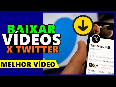 Download MP3 Como BAIXAR VÍDEOS do TWITTER X PC ou CELULAR em 2024!