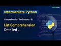 List Comprehension in Python List Comprehension Python Python Interview Question