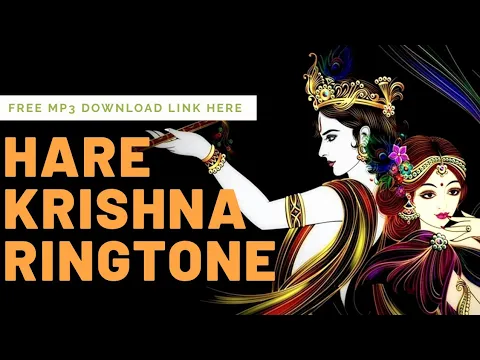 Download MP3 Hare Krishna Ringtone । Download in MP3 । Mahamantra । Hare Krishna Hare Rama ।Link in Description👇
