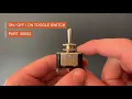 ON OFF ON Toggle Switch