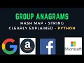 Group Anagrams Problem Algorithm Code Clearly Explained