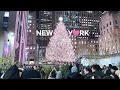 Lagu [4K] 🇺🇸 NYC Christmas Lights \u0026 Festive Walk 🎄💂🏼 — Rockefeller Center Christmas Tree (Dec. 2025)