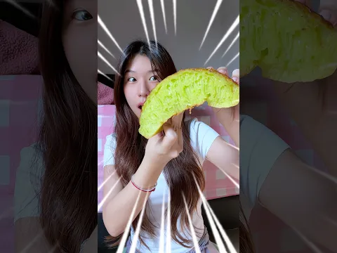 KOK MIRIP SPONGEBOBB 🧽😬 #makanan #jajanan #food