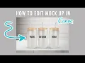 16oz Glass Can Mock Up CANVA Tutorial