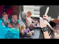 ADLEY GOES TO VIDSUMMIT Adley Mom fly to L A to meet Dad at an important YouTuber conference