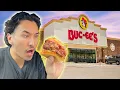Eating at The BIGGEST Gas Station in America Bucee s