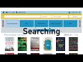 How to search the library catalog