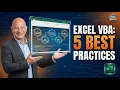 99 of Excel Users Ignore These 5 VBA Rules