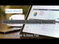 Excel Tutorial Intro to recording Macros and debugging errors using a bit of VBA